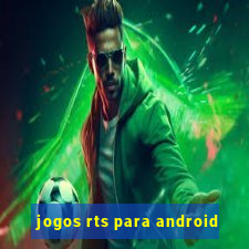 jogos rts para android